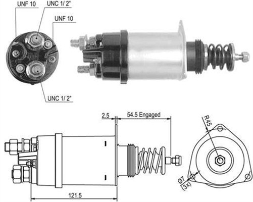 MAGNETI MARELLI Önindító bendix AME0504_MM