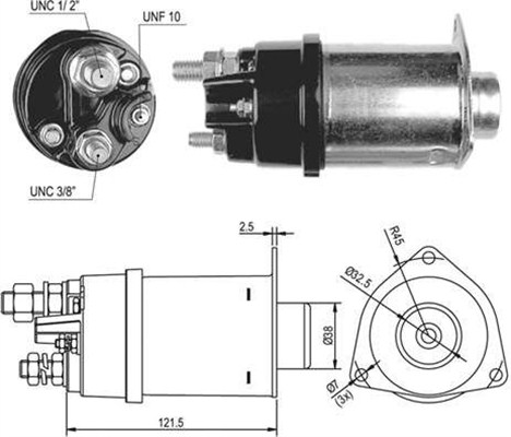 MAGNETI MARELLI Önindító bendix AME0509_MM