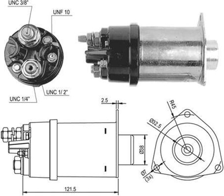 MAGNETI MARELLI Önindító bendix AME0512_MM