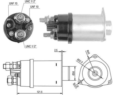 MAGNETI MARELLI Önindító bendix AME0516_MM