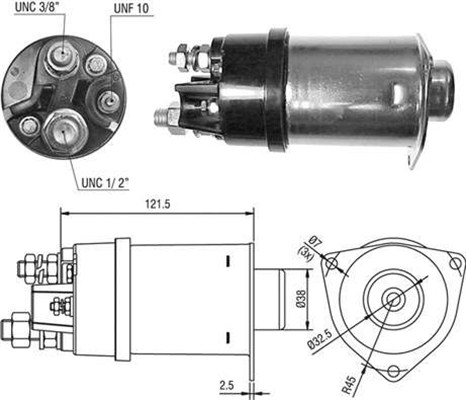 MAGNETI MARELLI Önindító bendix AME0524_MM