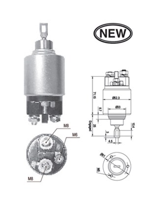 MAGNETI MARELLI Önindító bendix AME0543_MM