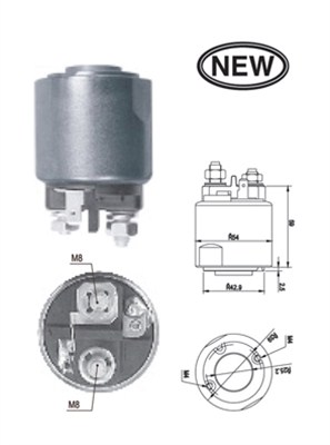 MAGNETI MARELLI Önindító bendix AME0546_MM