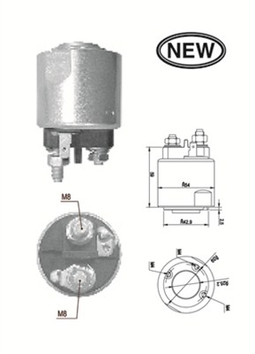 MAGNETI MARELLI Önindító bendix AME0547_MM