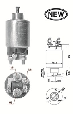 MAGNETI MARELLI Önindító bendix AME0548_MM