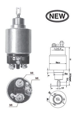 MAGNETI MARELLI Önindító bendix AME0549_MM