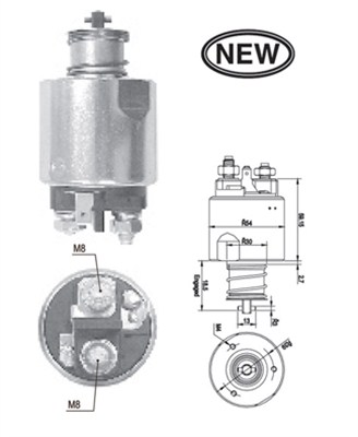 MAGNETI MARELLI Önindító bendix AME0552_MM