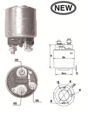 MAGNETI MARELLI Önindító bendix AME0562_MM