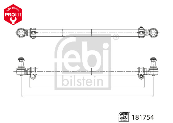 FEBI Összekötőrúd 181754_FEBI