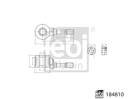 FEBI Stabilizátor kar 184810_FEBI