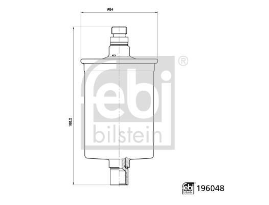 FEBI Üzemanyagszűrő 196048_FEBI