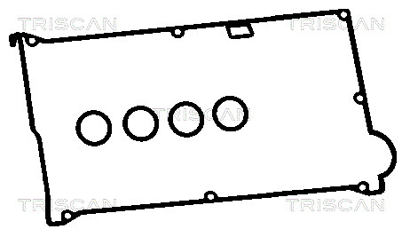 TRISCAN Szelepfedél tömítés 515-1031_TRIS