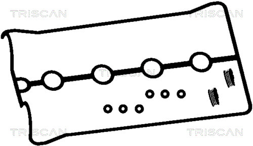 TRISCAN Szelepfedél tömítés 515-2400_TRIS