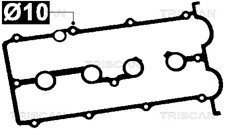 TRISCAN Szelepfedél tömítés 515-4051_TRIS