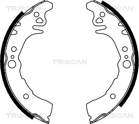 TRISCAN Fékpofa 810010026_TRIS