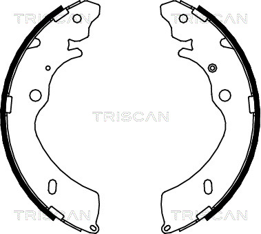 TRISCAN Fékpofa 810010033_TRIS