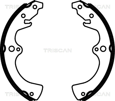 TRISCAN Fékpofa 810010036_TRIS