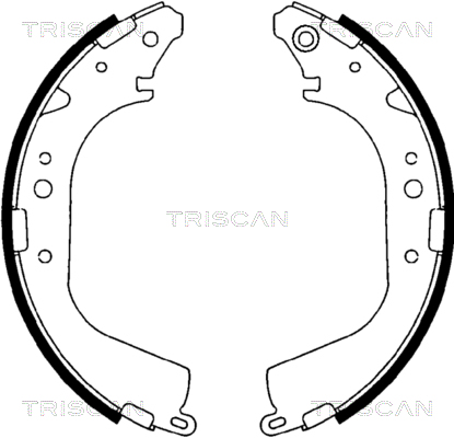 TRISCAN Fékpofa 810010425_TRIS