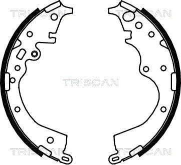 TRISCAN Fékpofa 810013043_TRIS