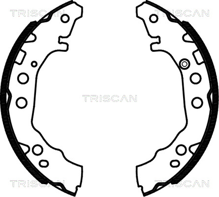 TRISCAN Fékpofa 810013052_TRIS