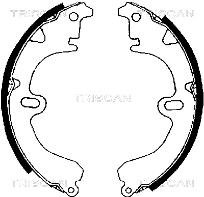 TRISCAN Fékpofa 810013423_TRIS