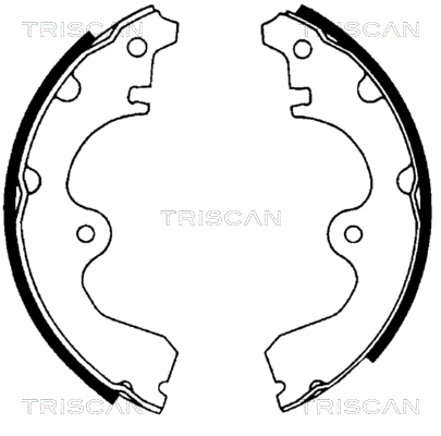 TRISCAN Fékpofa 810013534_TRIS