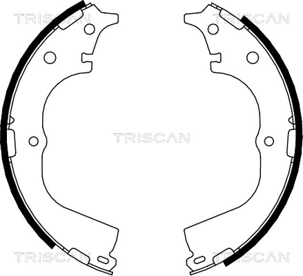 TRISCAN Fékpofa 810013557_TRIS