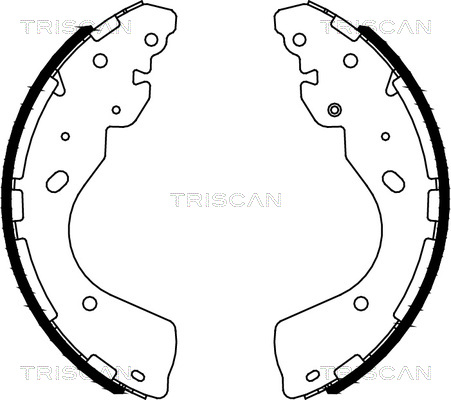 TRISCAN Fékpofa 810014012_TRIS