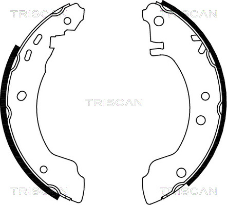 TRISCAN Fékpofa 810014531_TRIS