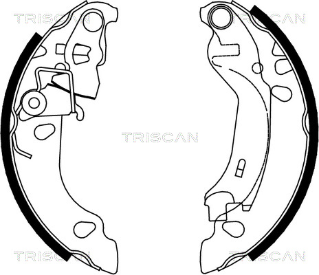 TRISCAN Fékpofa 810015016_TRIS