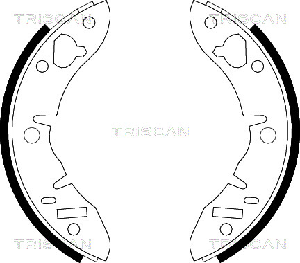 TRISCAN Fékpofa 810017033_TRIS