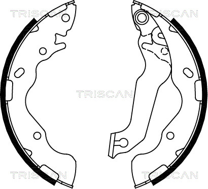 TRISCAN Fékpofa 810018009_TRIS