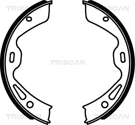 TRISCAN Fékpofa 810020004_TRIS