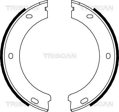 TRISCAN Fékpofa 810028522_TRIS