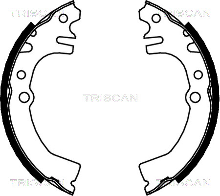 TRISCAN Fékpofa 810041613_TRIS