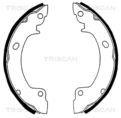 TRISCAN 810043529_TRIS Fékpofa