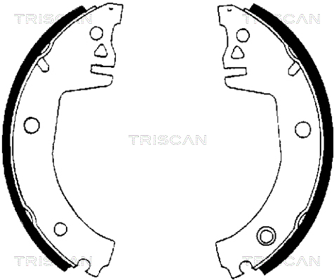 TRISCAN Fékpofa 810067514_TRIS