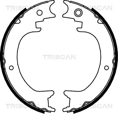 TRISCAN Fékpofa 810068004_TRIS