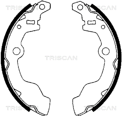 TRISCAN Fékpofa 810069002_TRIS