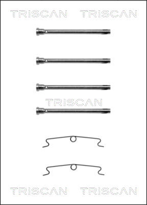 TRISCAN Tartozékkészlet, tárcsafékbetét 8105101557_TRIS