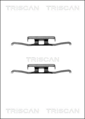 TRISCAN Tartozékkészlet, tárcsafékbetét 8105101570_TRIS