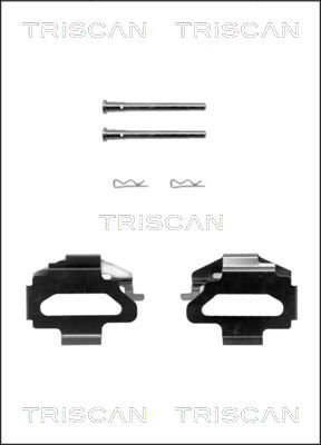 TRISCAN Tartozékkészlet, tárcsafékbetét 8105101575_TRIS