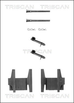 TRISCAN Tartozékkészlet, tárcsafékbetét 8105101588_TRIS