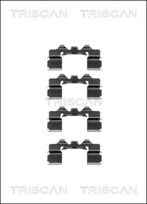 TRISCAN Tartozékkészlet, tárcsafékbetét 8105101596_TRIS