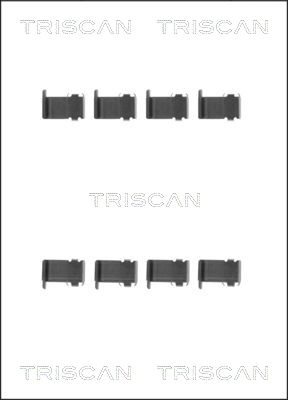 TRISCAN Tartozékkészlet, tárcsafékbetét 8105101597_TRIS