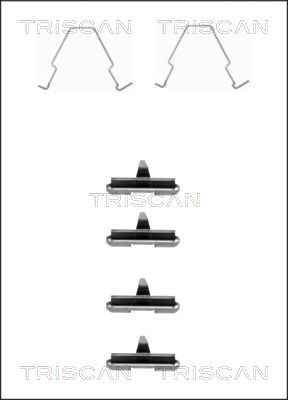 TRISCAN Tartozékkészlet, tárcsafékbetét 8105101622_TRIS