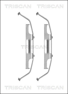 TRISCAN Tartozékkészlet, tárcsafékbetét 8105101633_TRIS