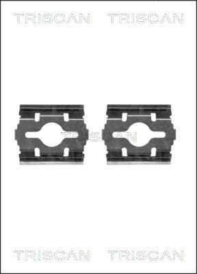 TRISCAN Tartozékkészlet, tárcsafékbetét 8105101638_TRIS