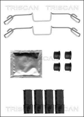 TRISCAN Tartozékkészlet, tárcsafékbetét 8105101660_TRIS