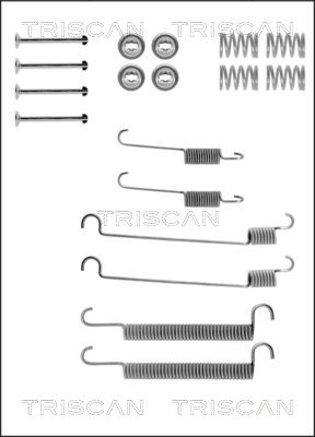 TRISCAN Tartozékkészlet, fékpofa 8105102266_TRIS